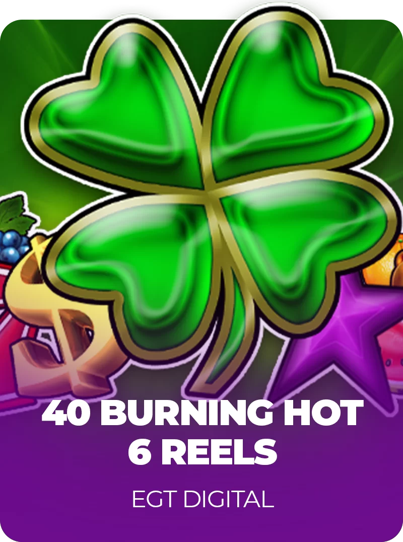 40 Burning Hot EGT klasik meyveli slot oyunu